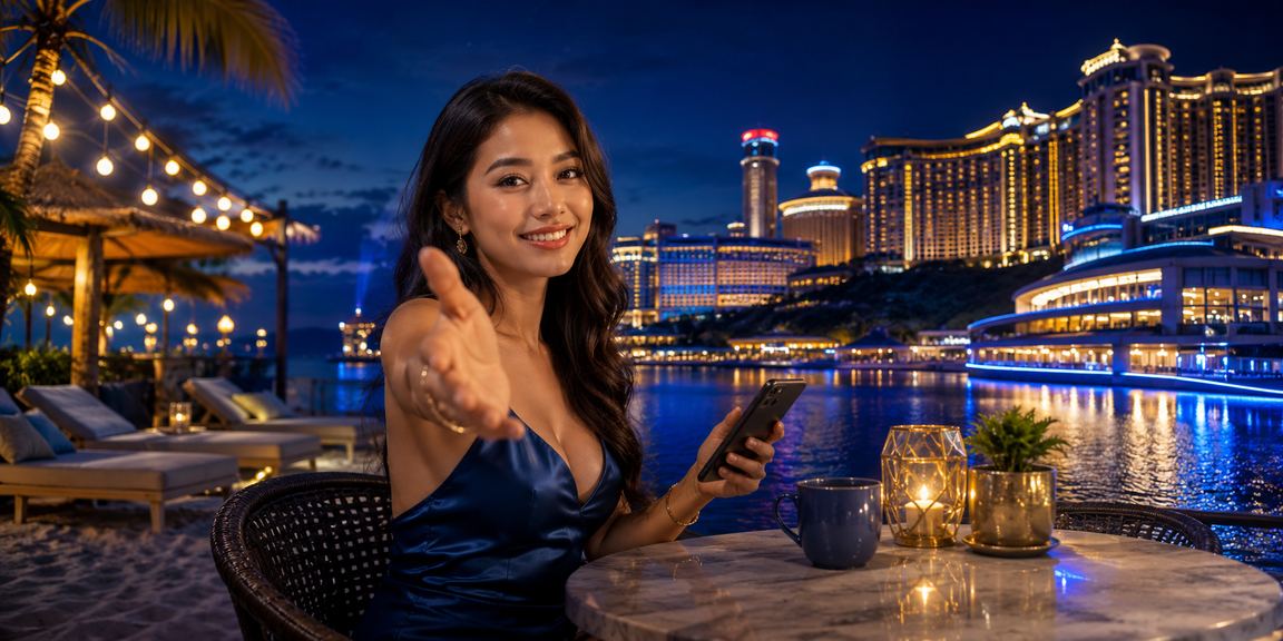 Pengguna mengakses platform kasino mudah alih fortune111 dari Genting Highlands Malaysia